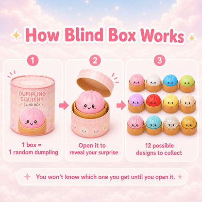 Dumpling Squishy — Mystery Blind Box
