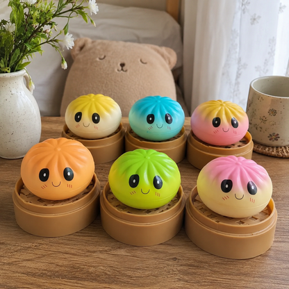 Pastel Dumpling Squishy — Mystery Blind Box