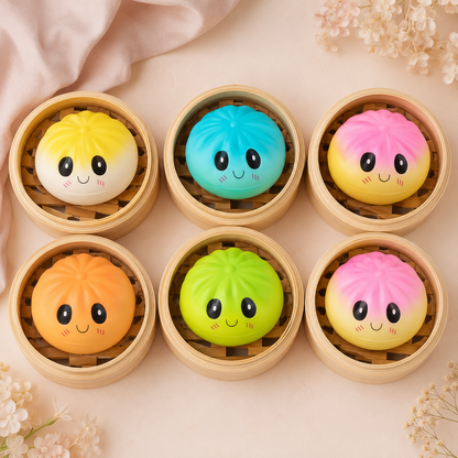Pastel Dumpling Squishy — Mystery Blind Box