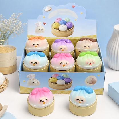 Bow Dumpling Squishy — Mystery Blind Box