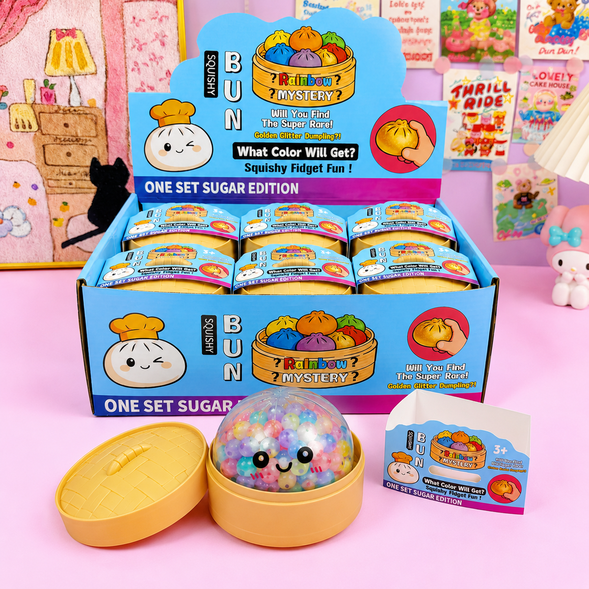 Dumpling Bubble Squishy- Mystery Blind Box